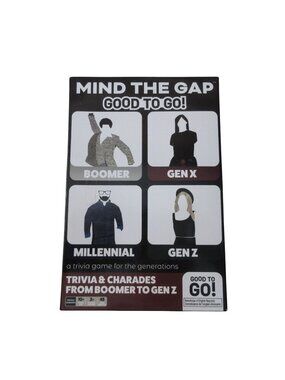 Mind the Gap Trivia Game - Good to Go Version NIB